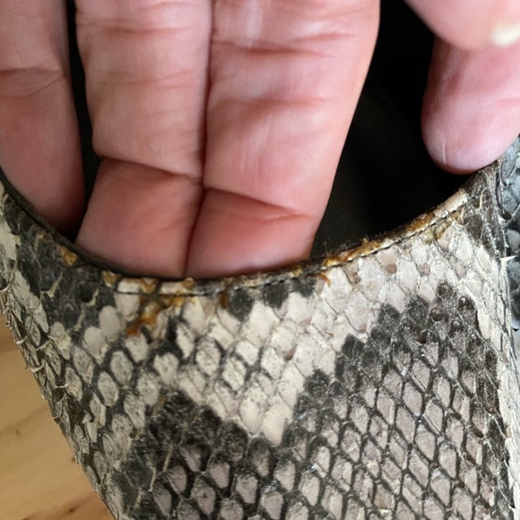 Stuart Weitzman Snake Platform Heels - Picture 5 of 6